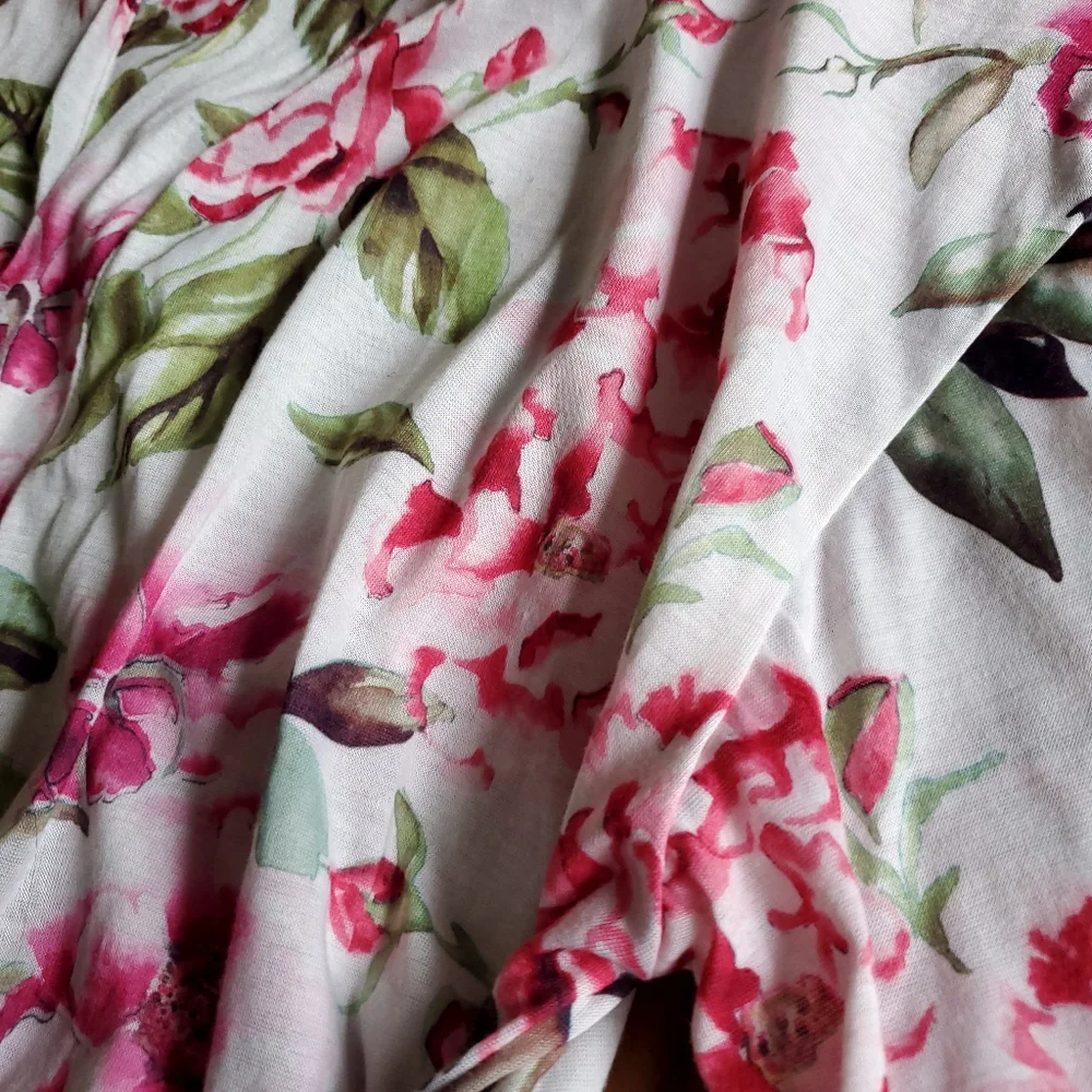 Show Me Your MuMu Women's Brie Floral Lightweight Robe